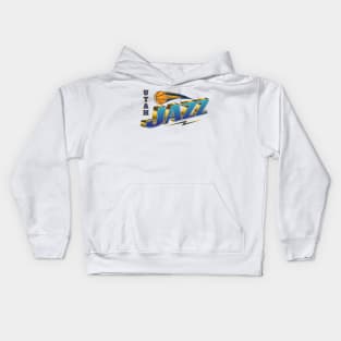 Utah Jazz Basketball Team Kids Hoodie